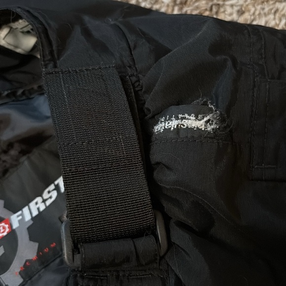 Women’s Sz 12 First Gear Motorcycle Riding Touring Pants, All Season, Black 🏍️ 🖤 - Picture 10 of 11